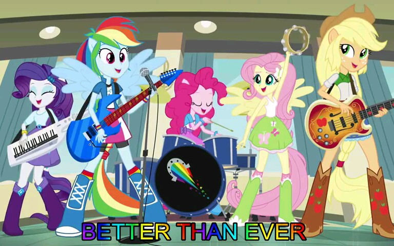 [图]【MLP】剧场版彩虹摇滚插曲Better than ever