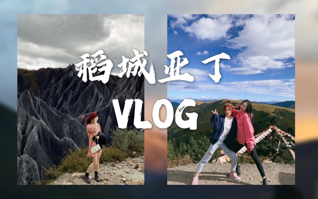 【川西VLOG】五天的川西自驾游|稻城亚丁 牛奶海|墨石公园|四川旅游哔哩哔哩bilibili