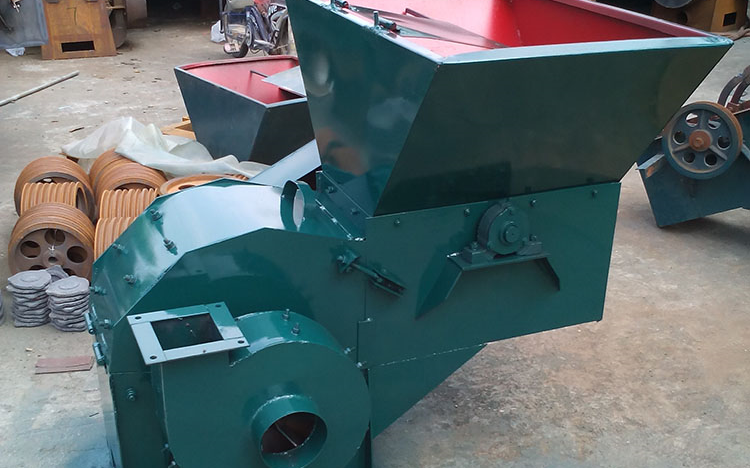 动力电芝麻秸秆粉碎机