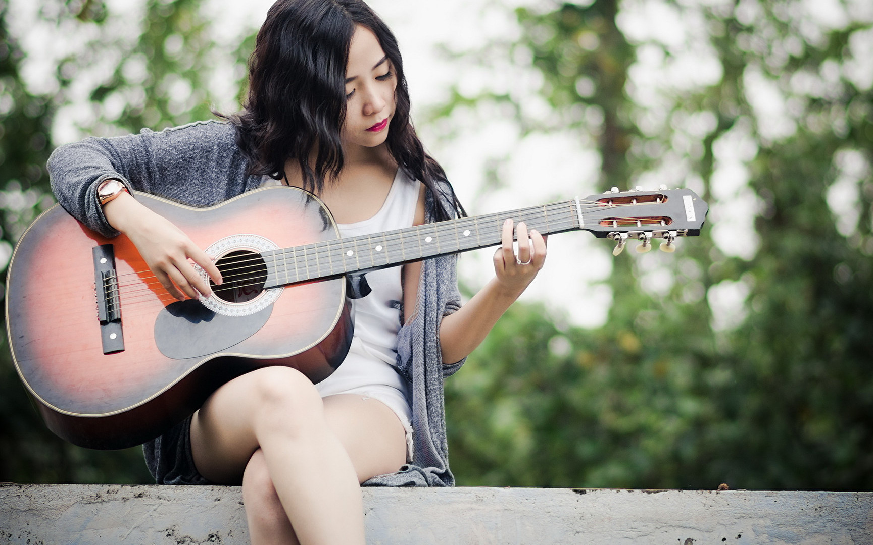 押尾桑卡农学琴半年渣翻弹