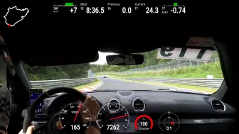 Video herunterladen: Porsche 718 Cayman GT4 RS - Full Lap on the Nürburgring Nordschleife