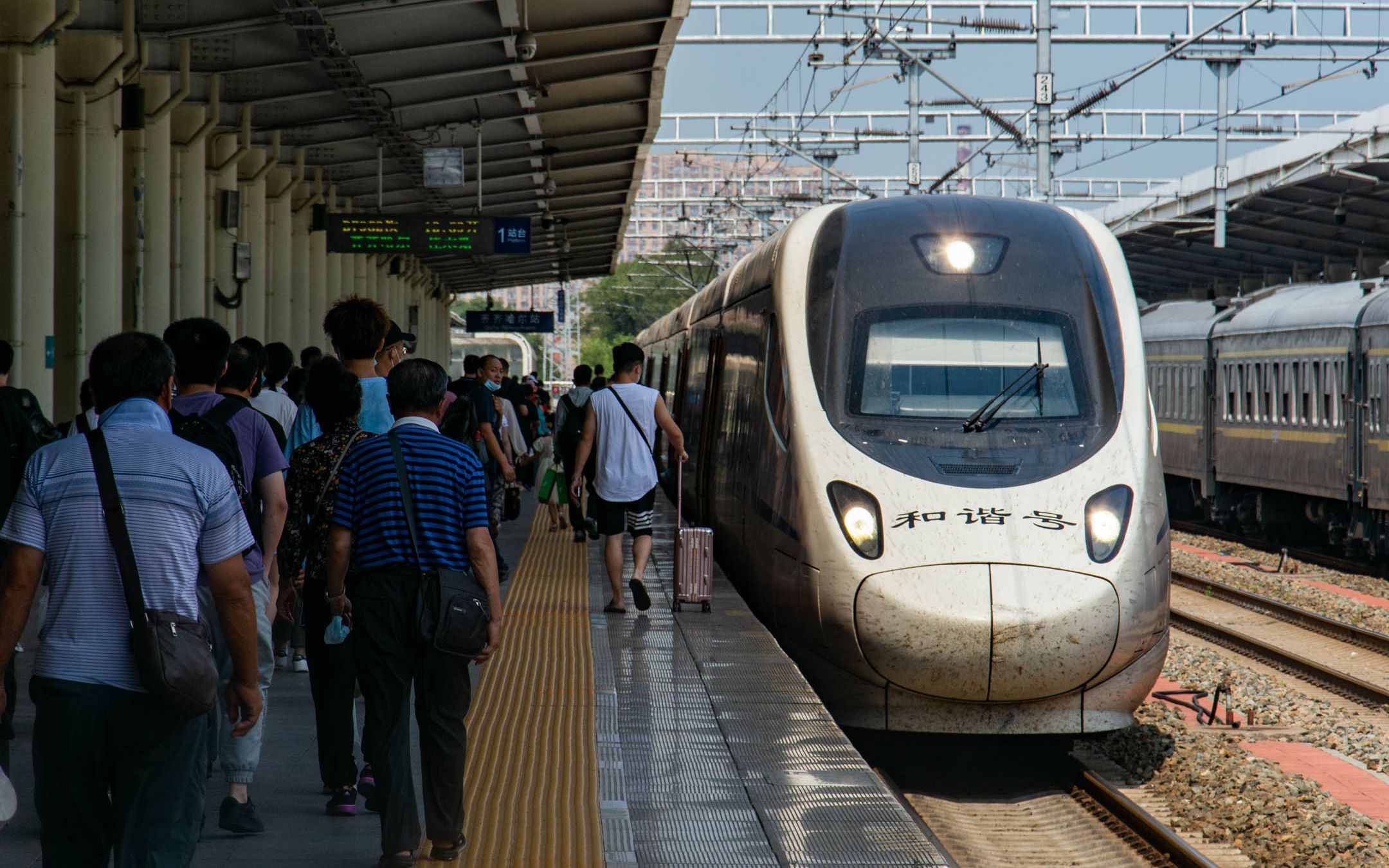 【中国铁路pov xxi】哈齐高铁pov:d7952次齐齐哈尔-齐齐哈尔南摆渡