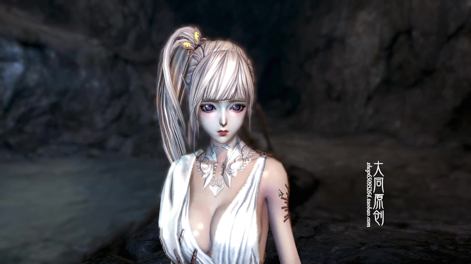 大同捏脸原创剑灵人族女43