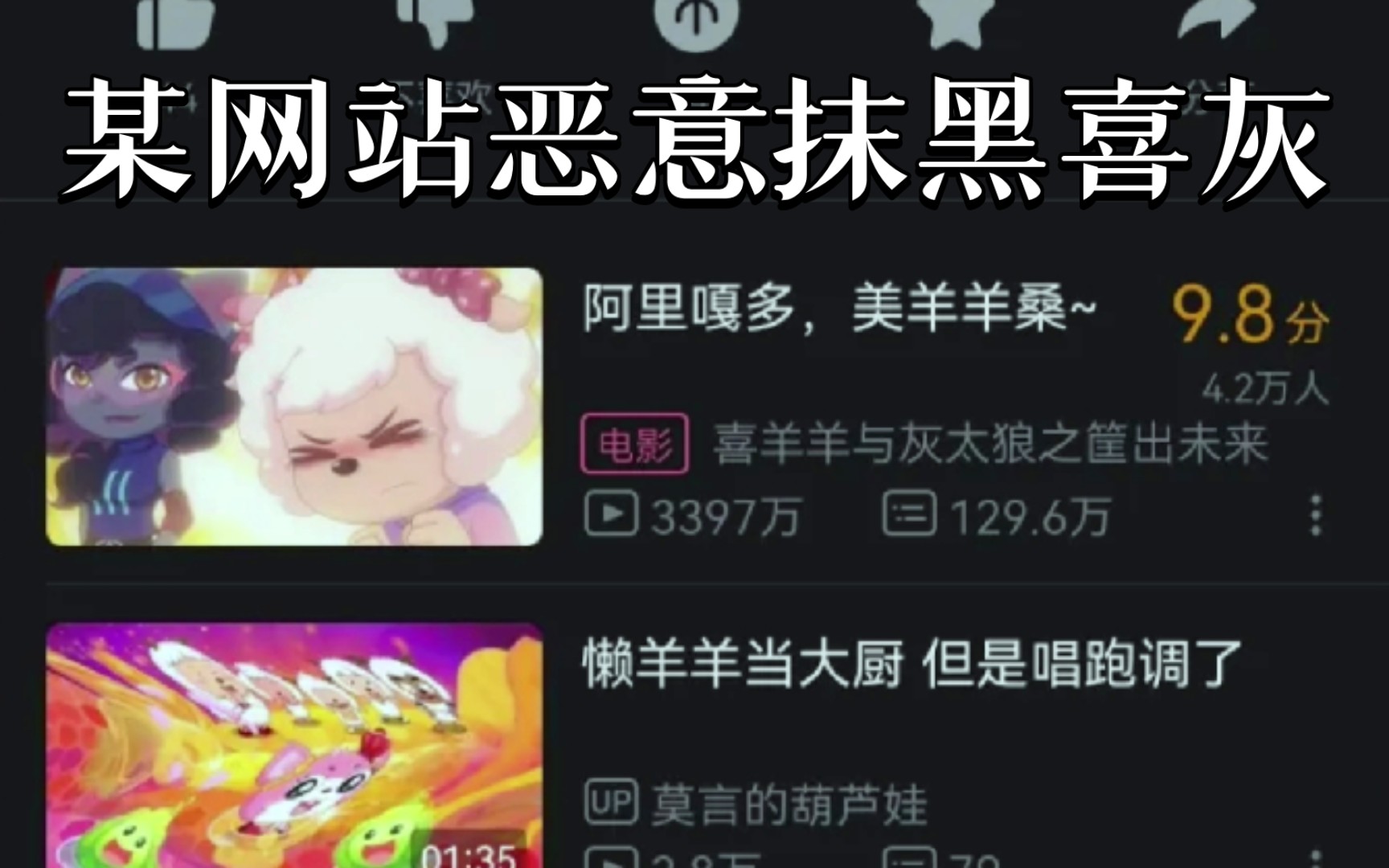 最新消息 : 某网站恶意抹黑喜灰哔哩哔哩bilibili