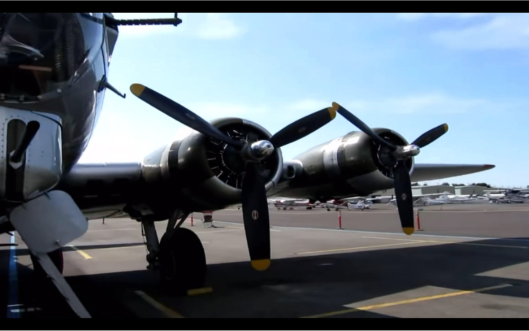 波音b17 空中堡垒 轰炸机_哔哩哔哩_bilibili