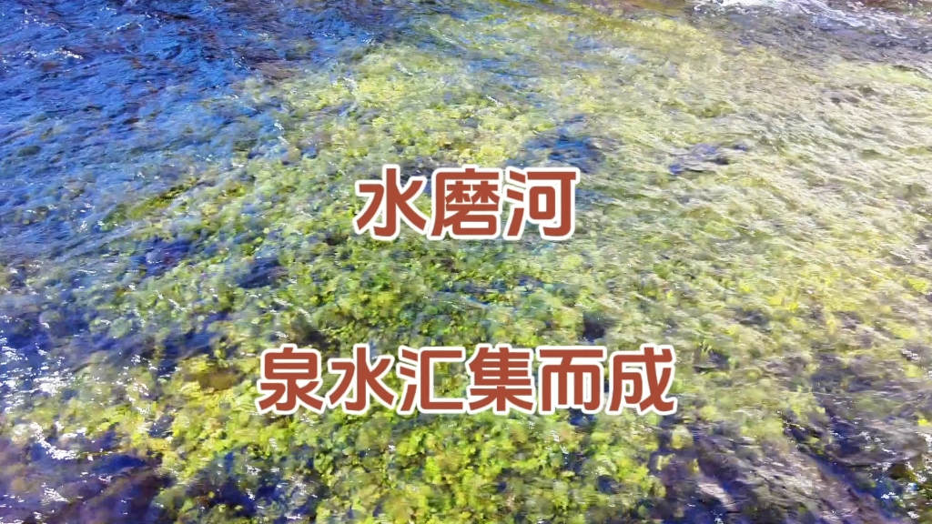 乌鲁木齐水磨河,上百泉水汇集而成,清代粮食水磨加工之地哔哩哔哩bilibili