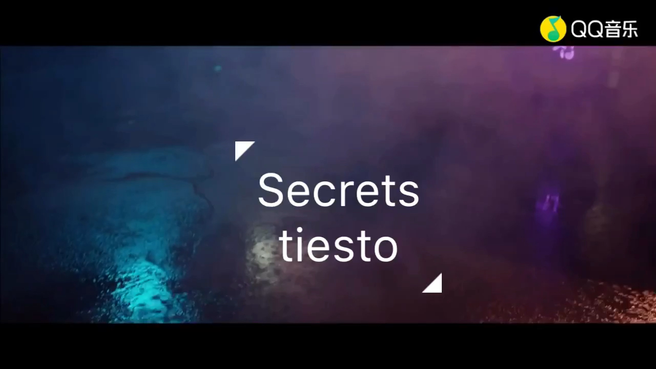 [图]分享一首好听不火的电音：Secrets，