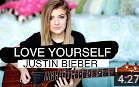 [图]【LaurenBonnell24】Love Yourself - Justin Bieber 吉他翻唱