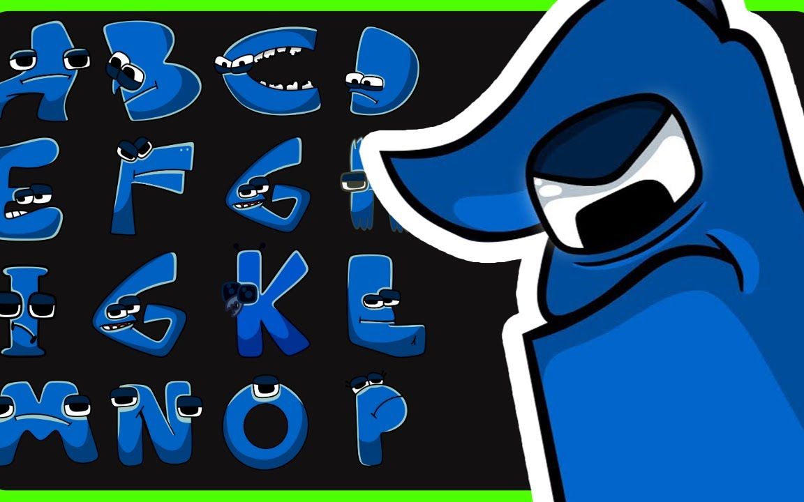 16位3d字母人与数字人1,挑战填充游戏,谁的实力更强?