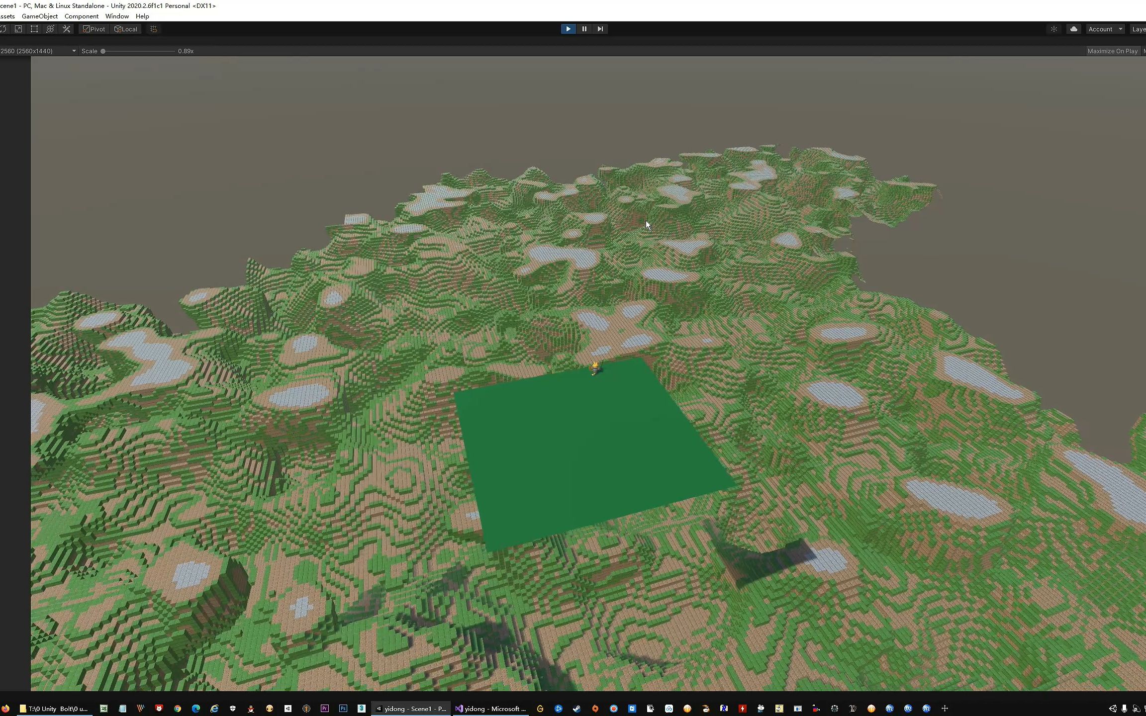 unity学习笔记2无限随机生成地图背包