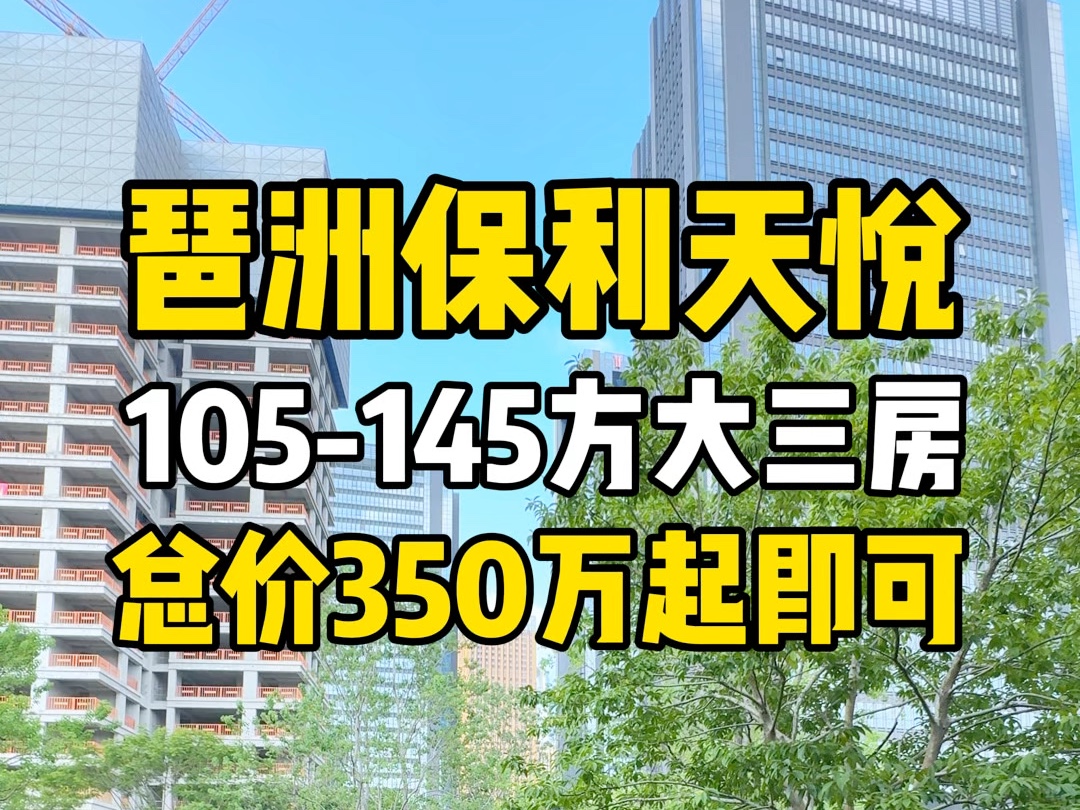 琶洲CBD保利天悦二期全新一手小户型,卖一套少一套.#今日优质房源实景拍摄 #广州买房 #配套齐全 #真实房源 #地铁口的房子哔哩哔哩bilibili