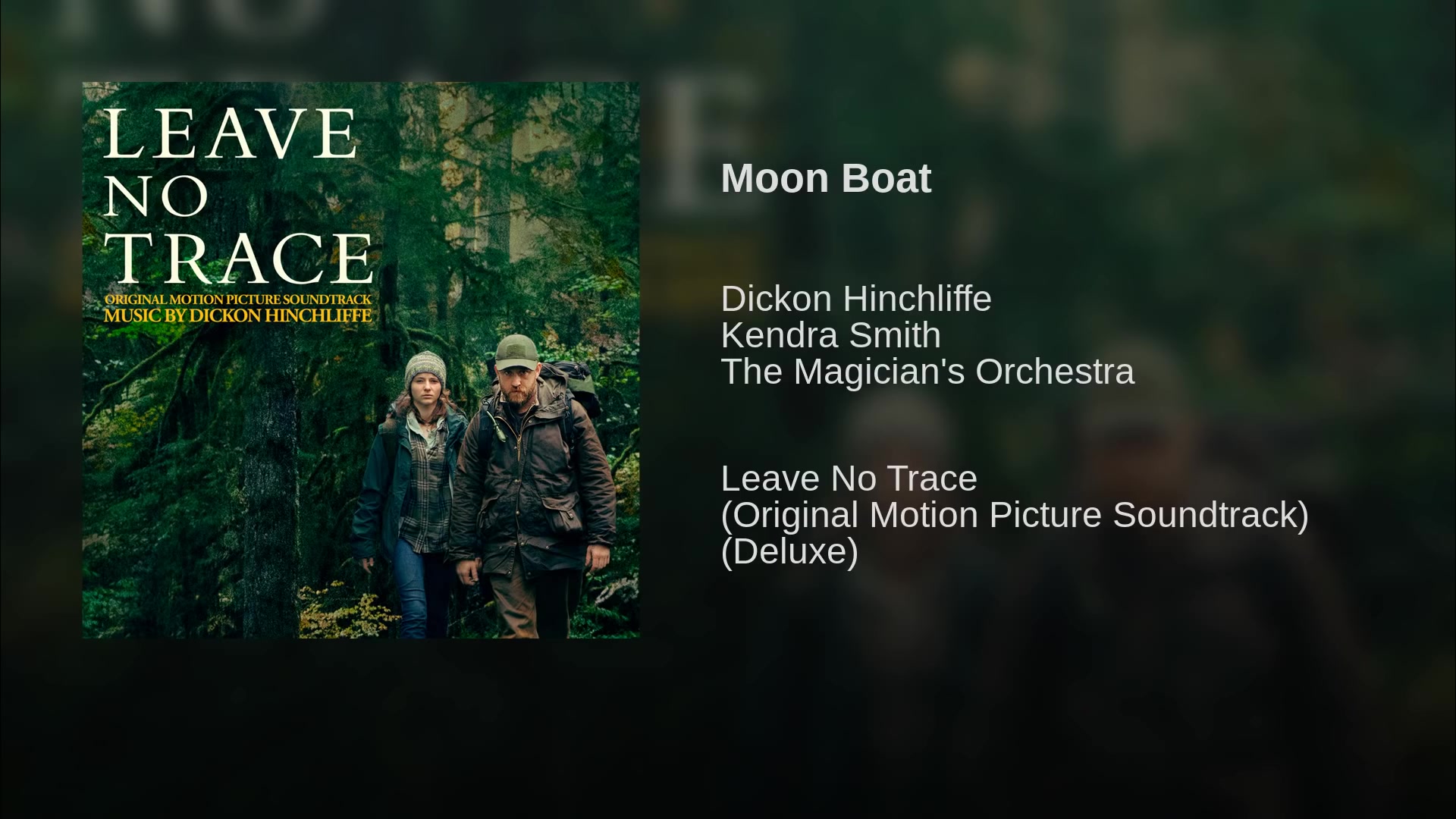 [图]电影《不留痕迹》片尾曲 Moon Boat (Dickon Hinchliffe·Kendra Smith·The Magician's Orchestra)