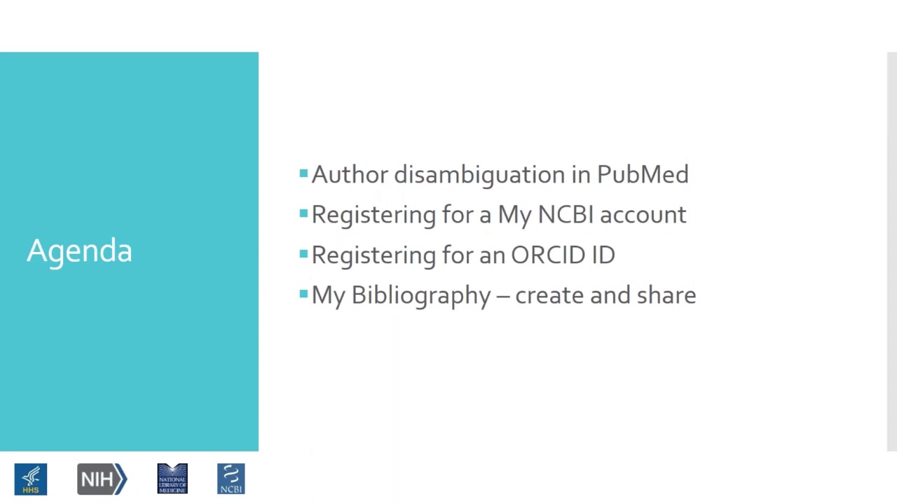 10.NCBI Minute PubMed Tools and ORCID ID's for Authors哔哩哔哩bilibili