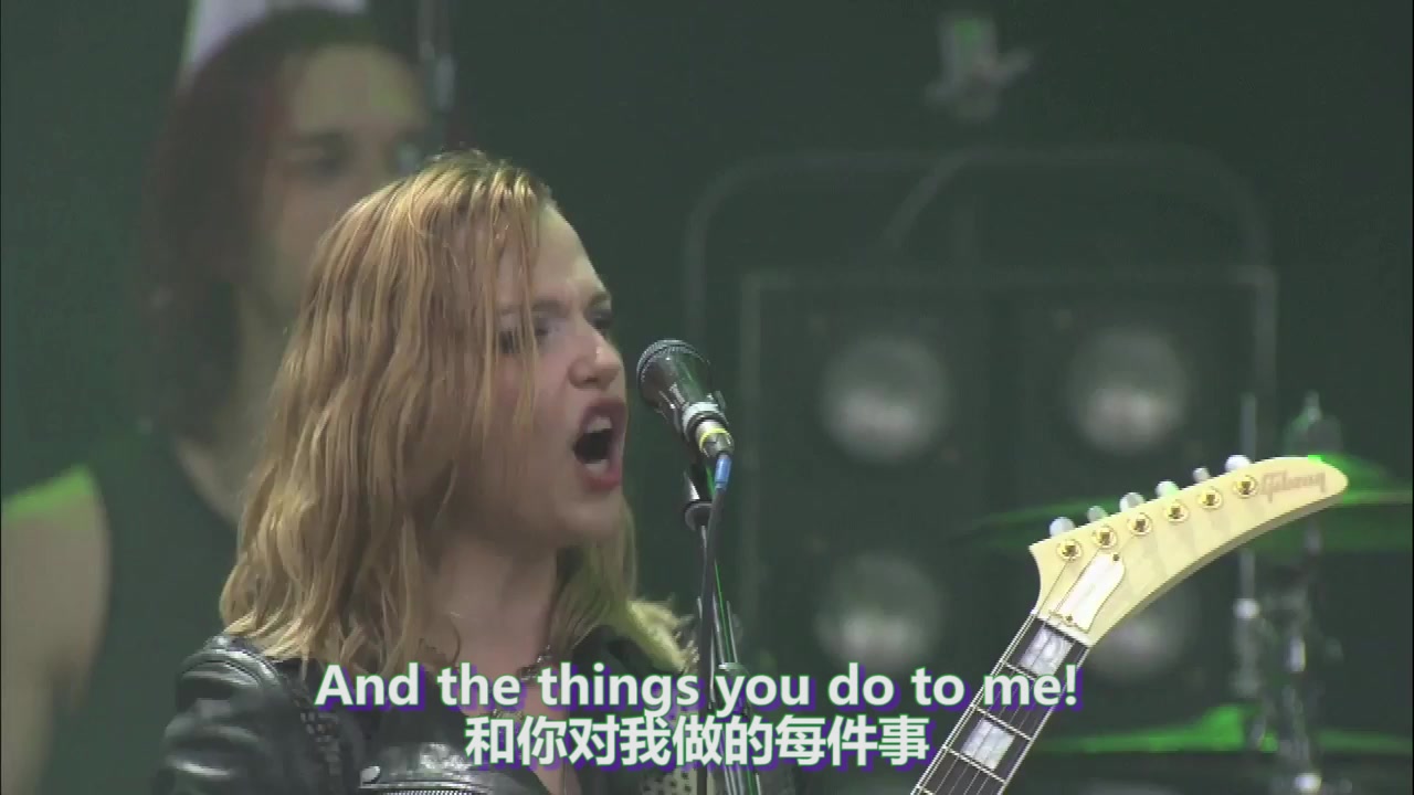 [图][中英字幕]Halestorm I Miss The Misery @ Open Air Gampel 2015 (Live)