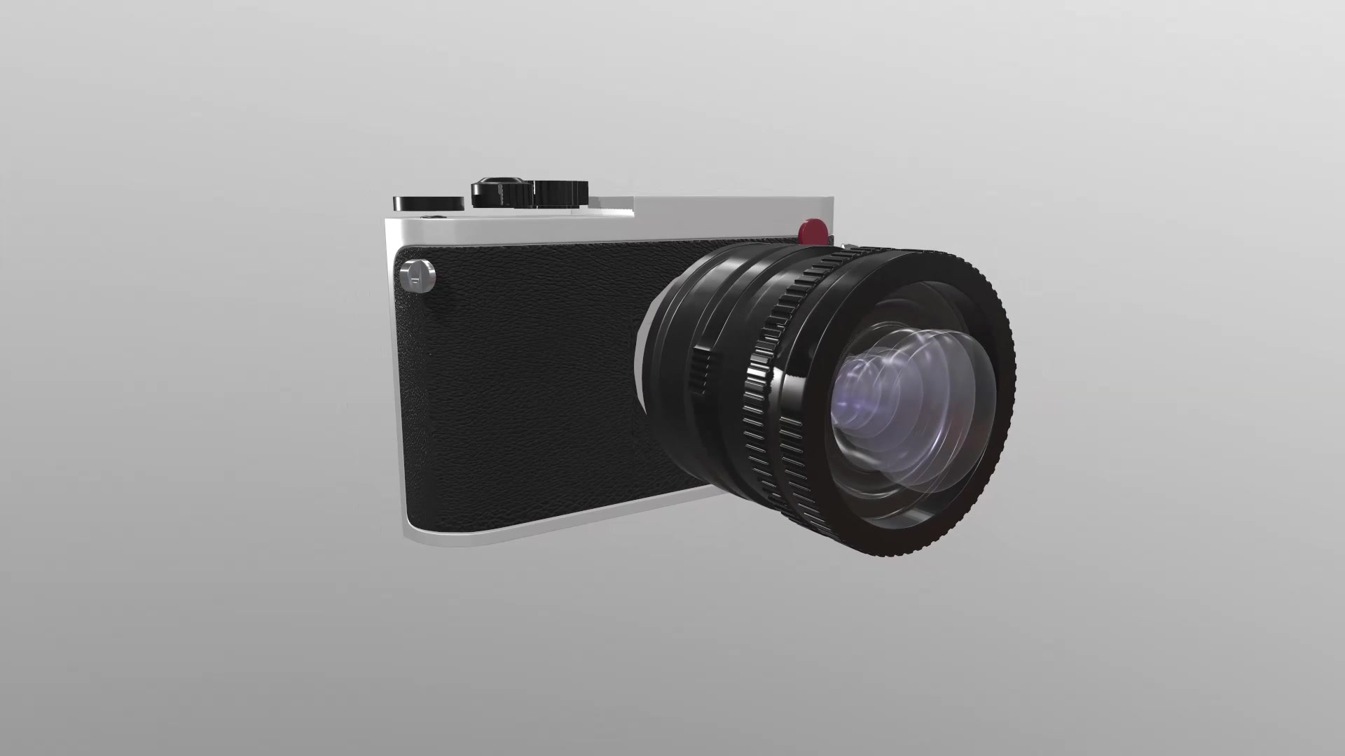 3dmax自己做的徕卡相机模型展示