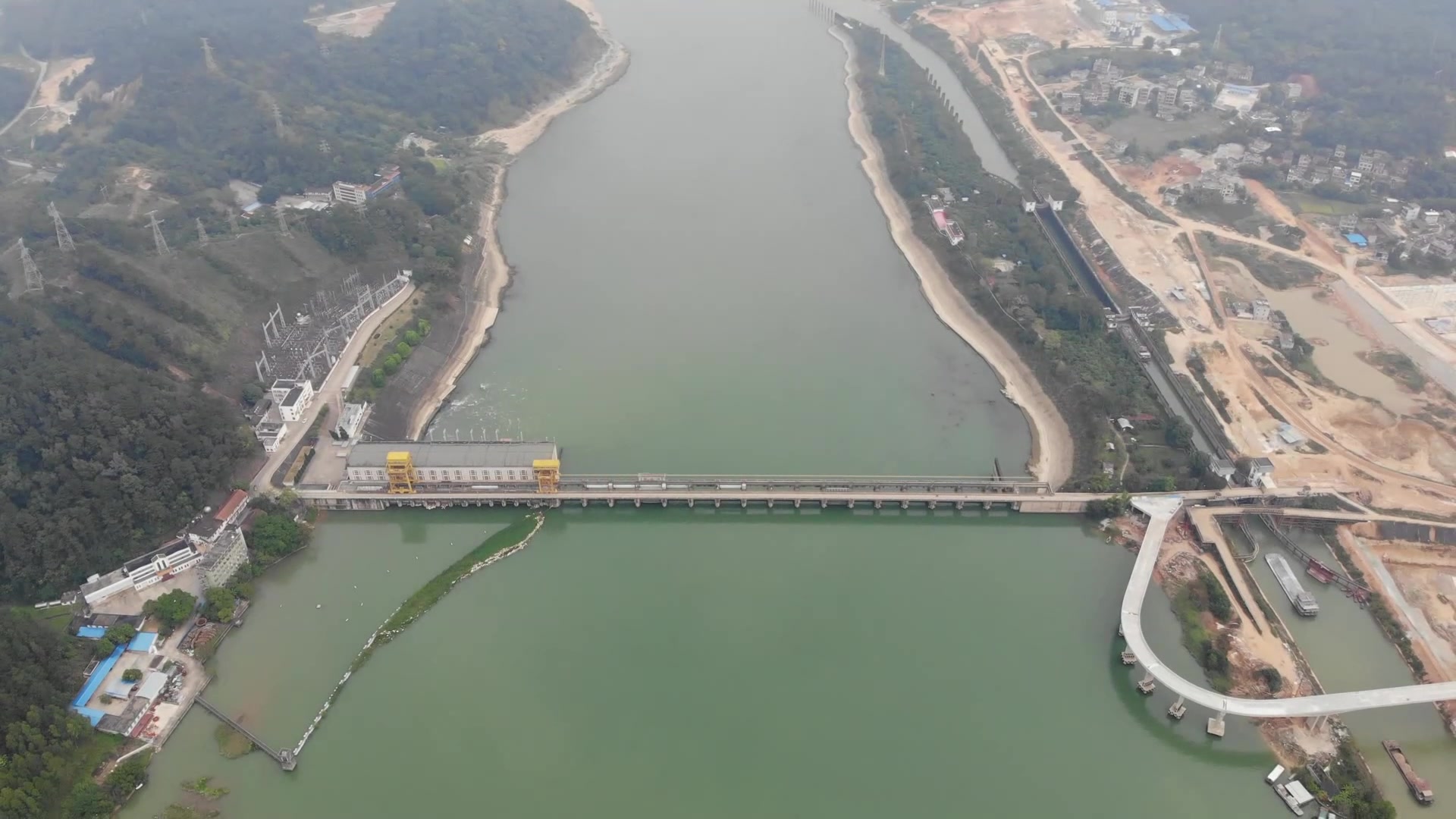 广西横县最大水库图片