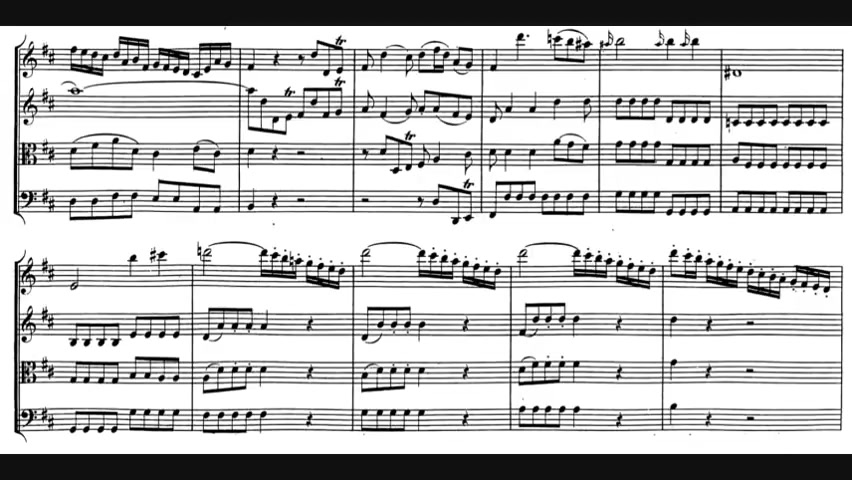 [图]Mozart - Divertimento in D major, K. 136 (1772)