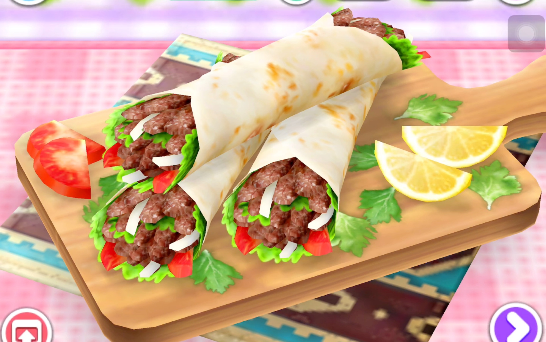 【玩点什么】cookingmama料理妈妈 土耳其烤肉卷