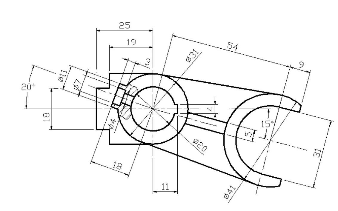 autocad 基础篇,图纸精挑细选,练习大合集 (122)