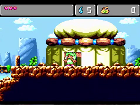 md游戏回顾神奇小子4代通关视频wonderboy6monsterworldivlongplay