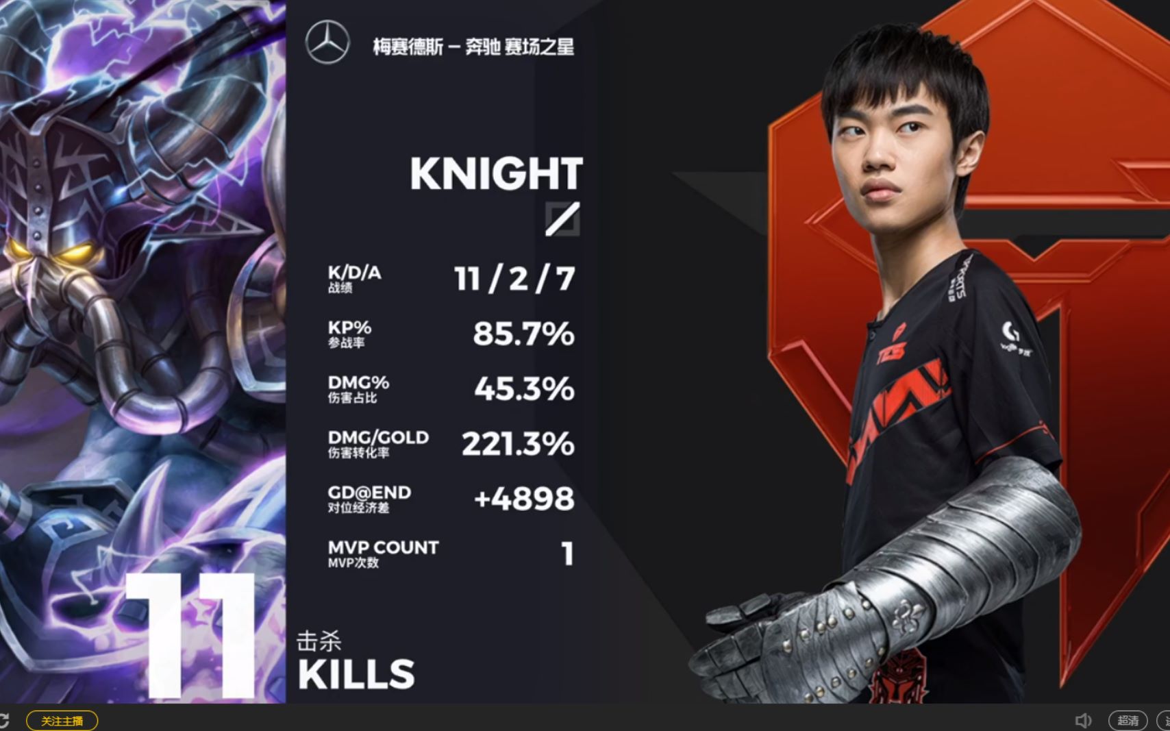 k皇卡萨丁永远的神基地丝血拿下四杀绝地翻盘