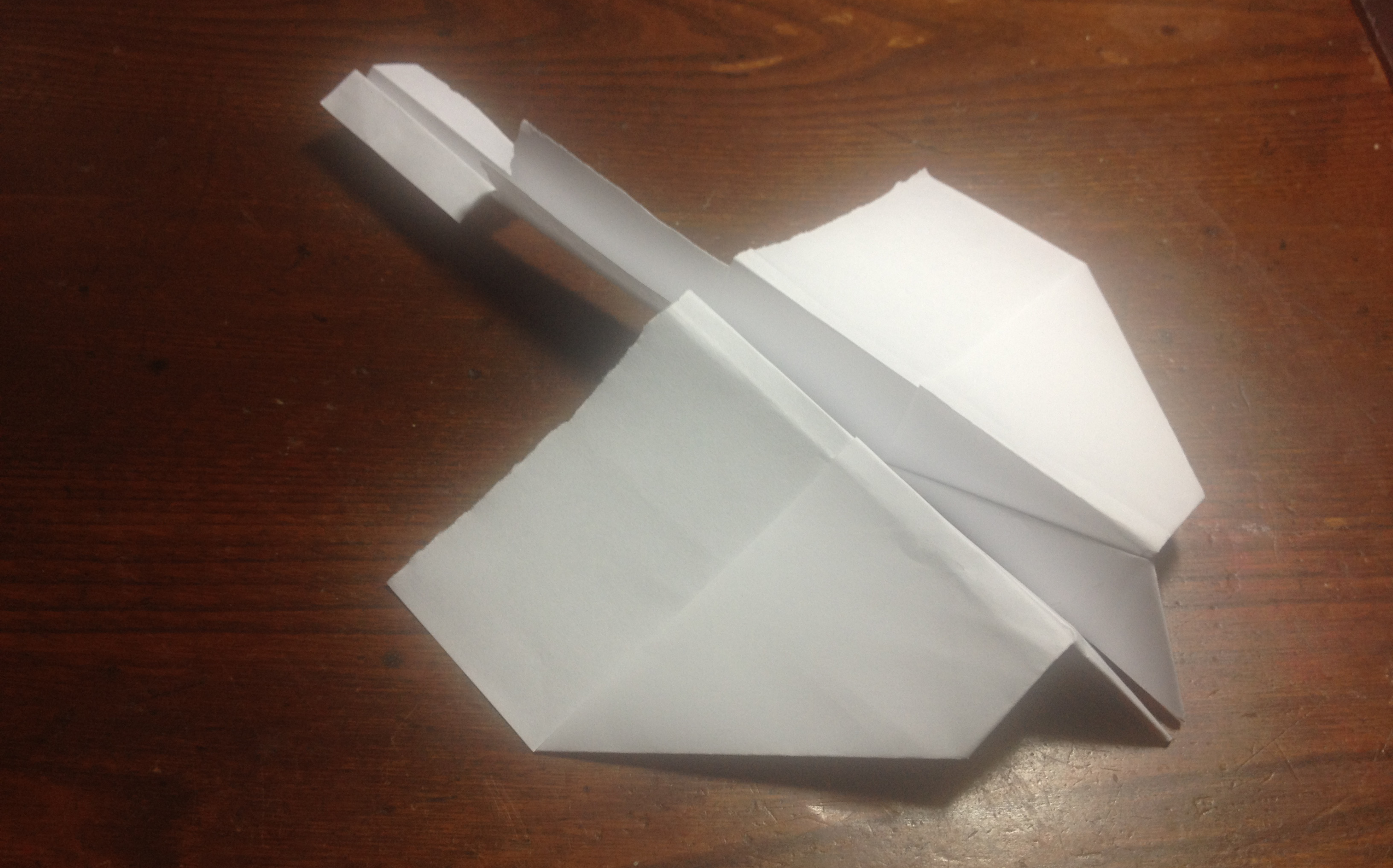 纸飞机dc03折叠教程