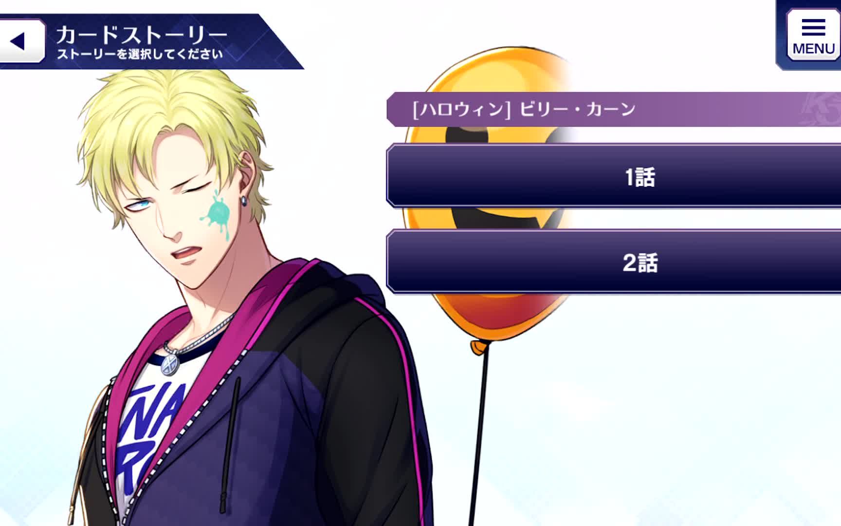 【kofg】【card story】万圣节 billy kane 01