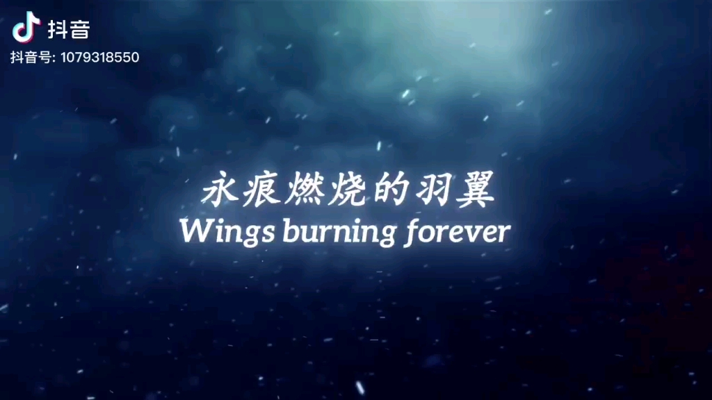 永恒燃烧的羽翼,带我脱离人间的沉沦