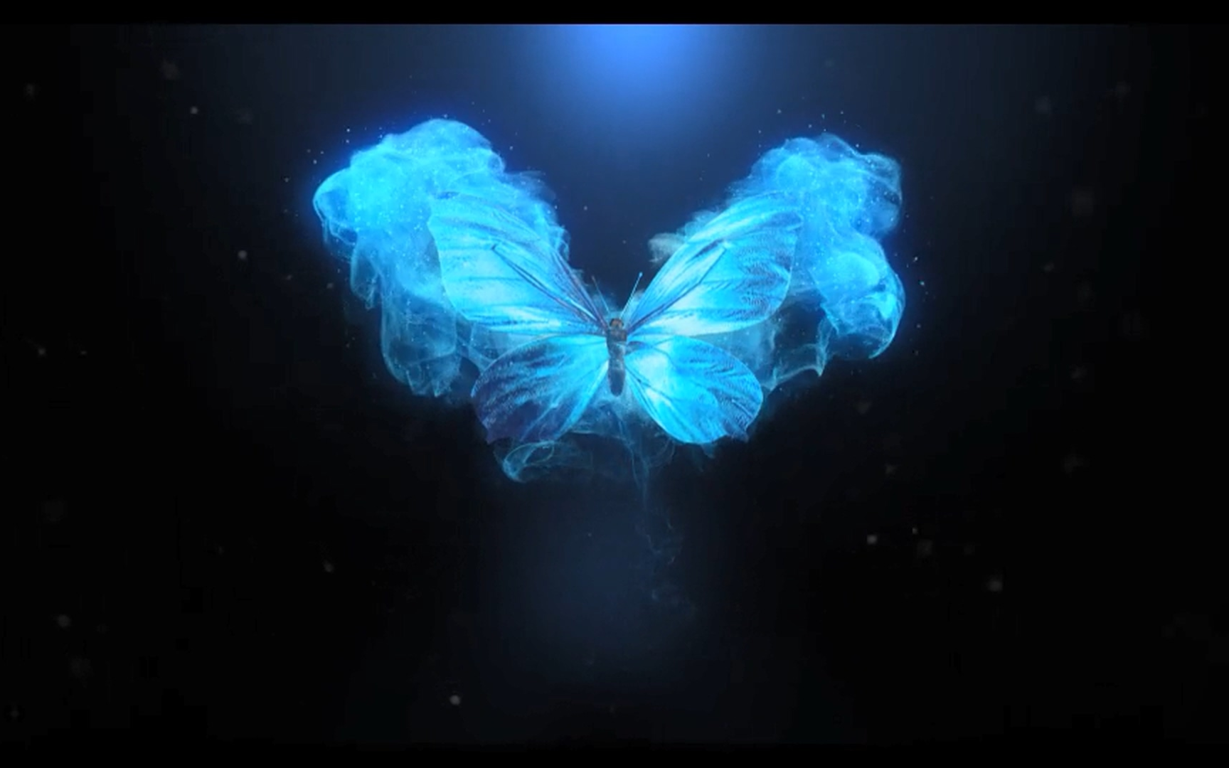 ae模板-静怡的蝴蝶扇动翅膀效果的公司企业品牌商品店铺标志logo片头