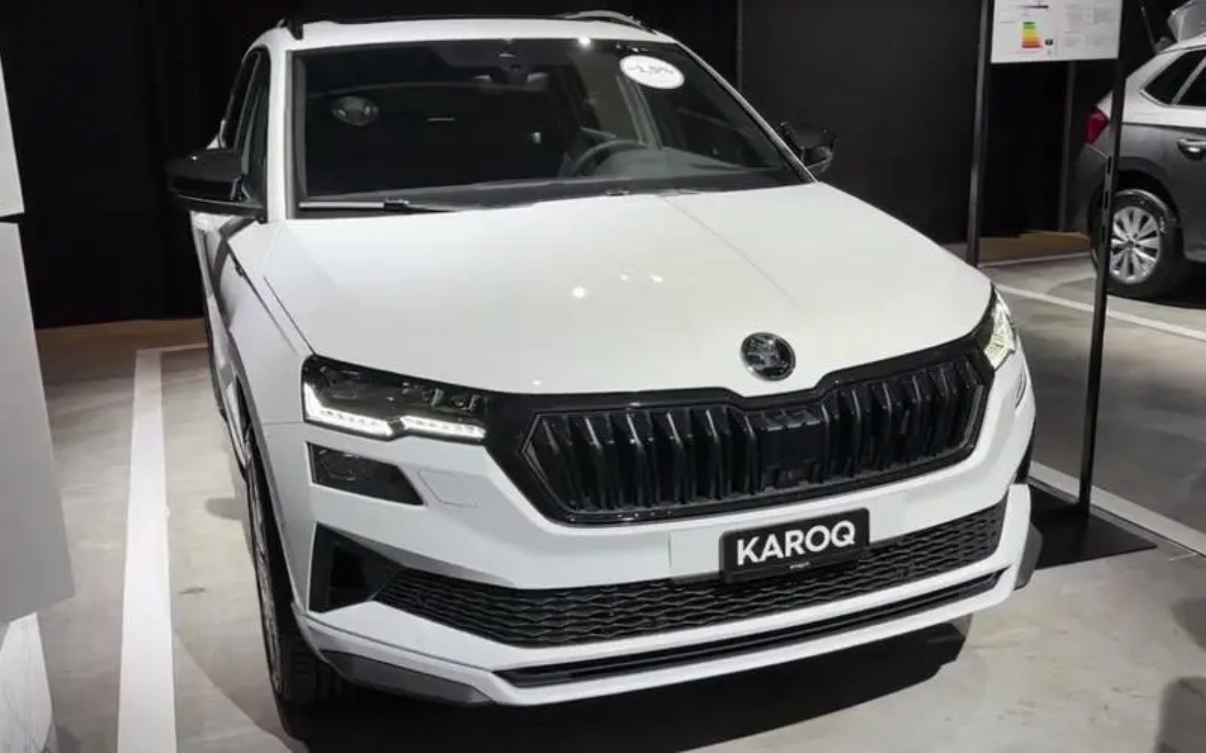 全力依父提车了,斯柯达柯珞克.