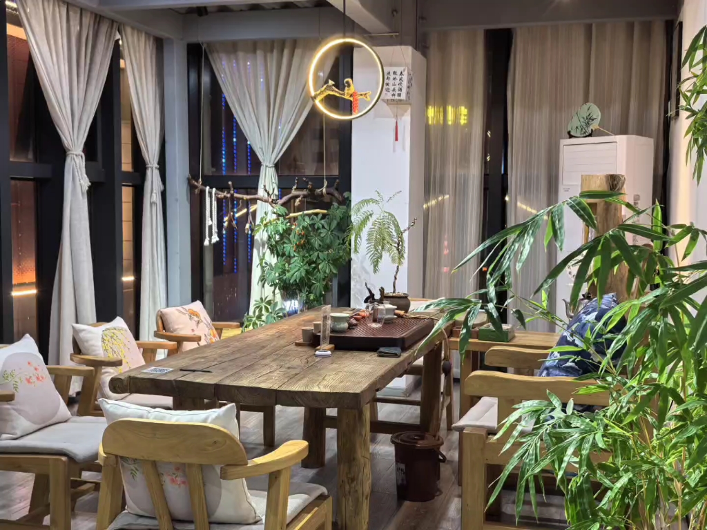 总感觉有贵客要来‖合肥花掌柜共享茶空间@花掌柜的茶馆生活