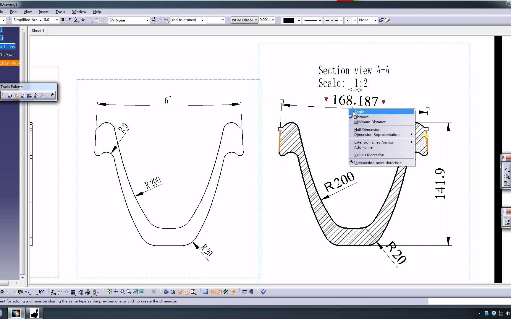 catia工程图快速更改字高字体线宽箭头长度