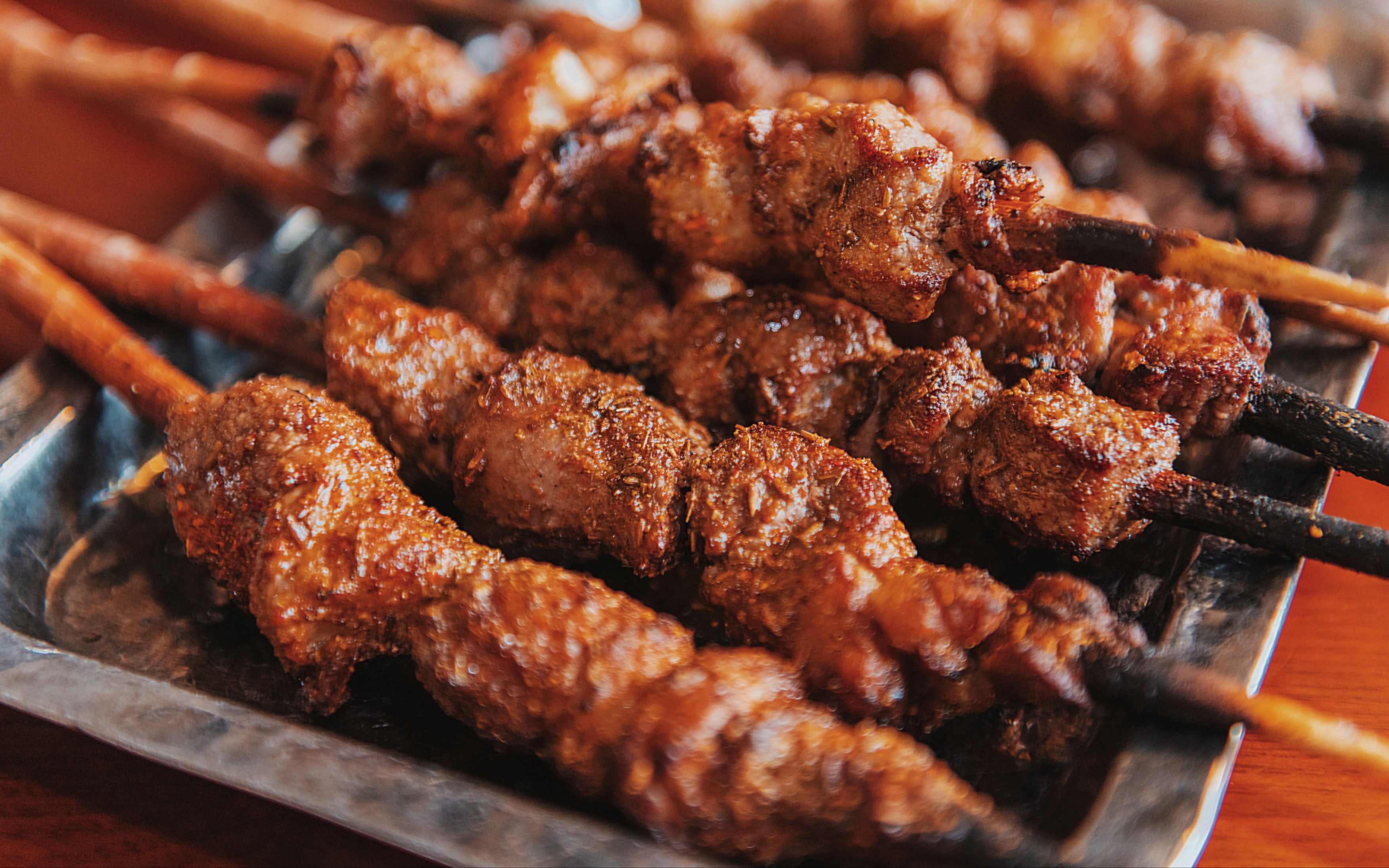 【北京美食探店vlog】秋天吃一顿丰盛的羊肉串