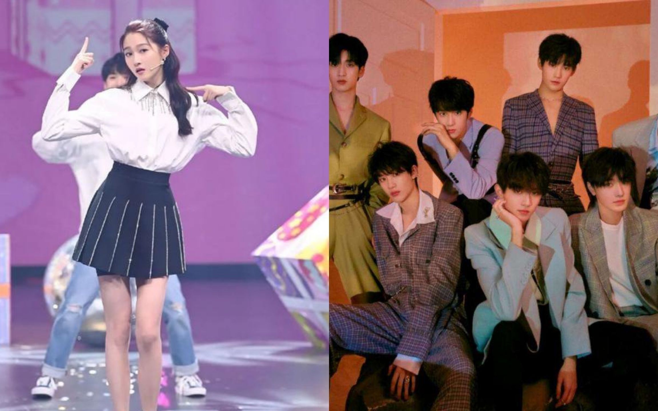 关晓彤与时代峰峻的缘分,刘耀文害羞不敢对视,丁程鑫看她就笑场