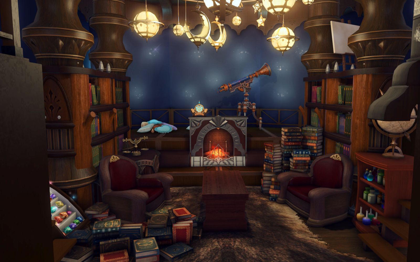 ff14房屋装修占星室观星台公寓装修客单存档