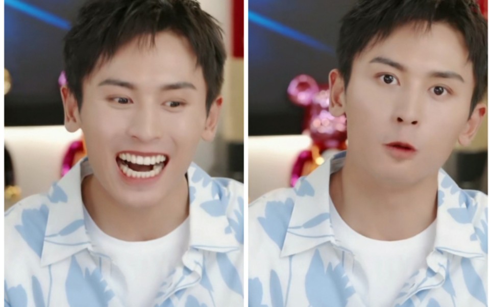 张哲瀚:大嘴鱼的故事又来了 哈哈哈哈_哔哩哔哩_bilibili