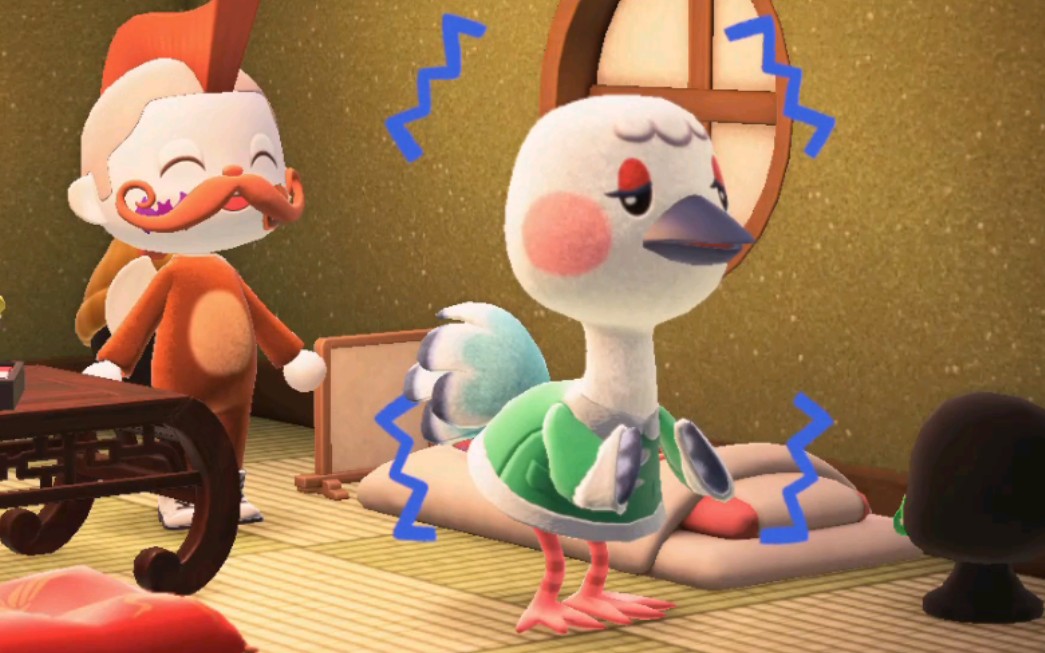 【动森】小偲生病的样子太可爱了!百看不厌!