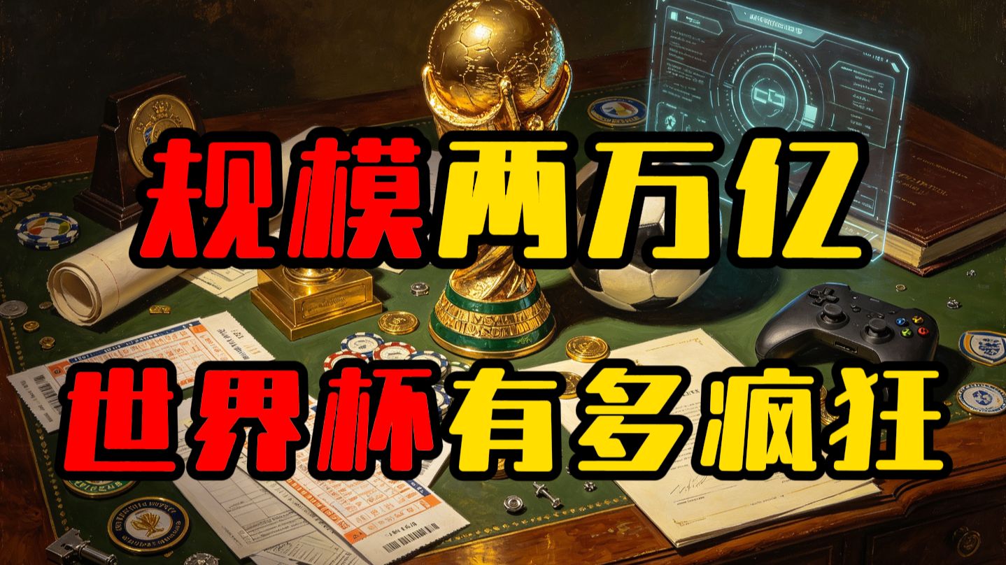 世界杯有多疯狂?两万亿超级市场,为何大半是灰产?足球资本是如何运作的?
