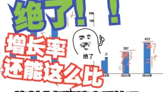 绝了!!增长率R还能这么比较//资料分析技巧分享//资料提速必看