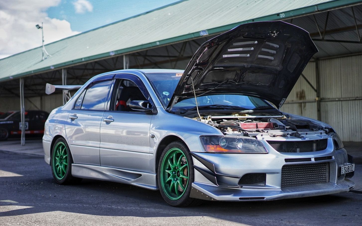 三菱evo8mr wakefield park 赛道视频