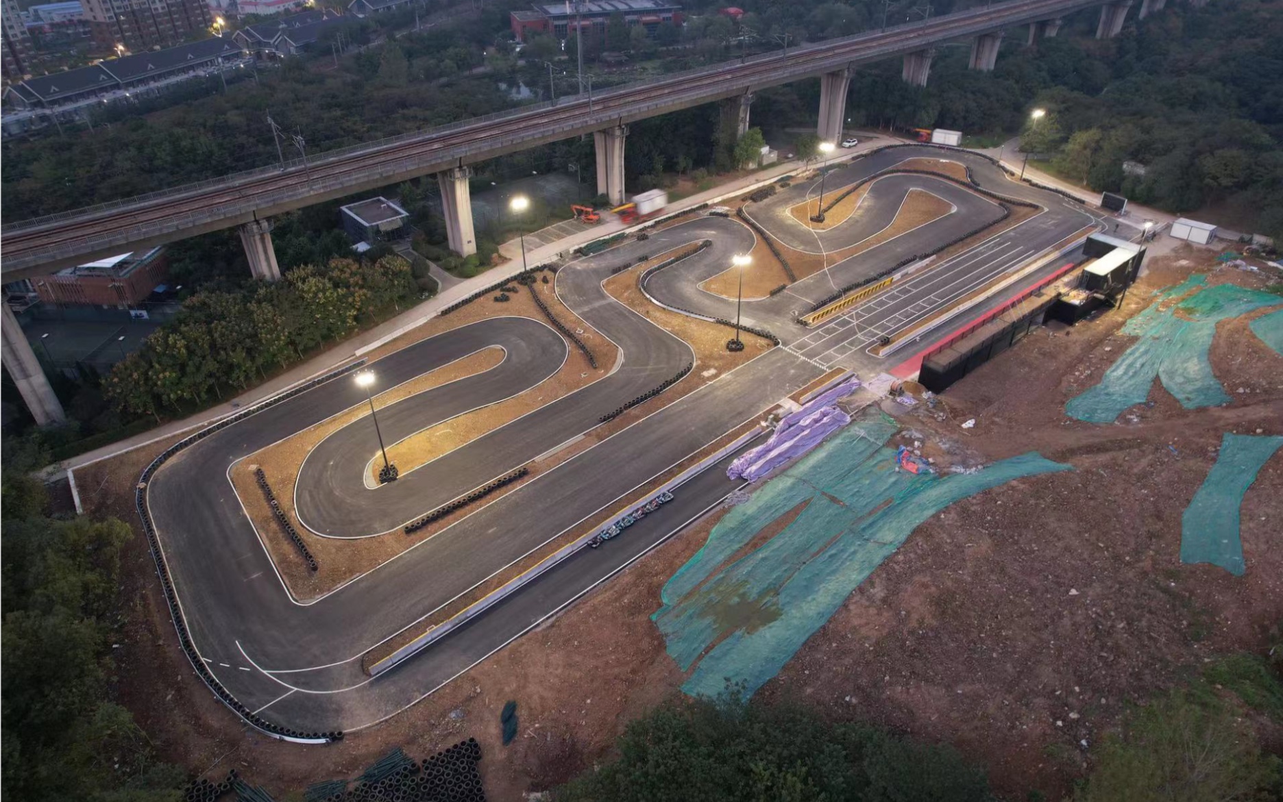 南京第二个大型卡丁车外场!