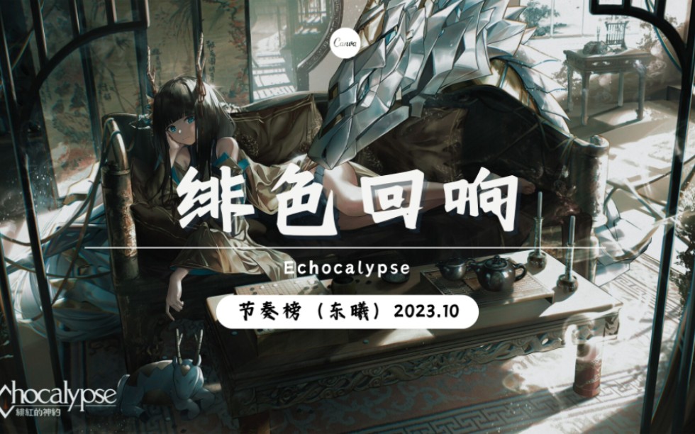 【绯色回响】强度节奏榜(4)『东曦篇』绯红的神约/Echocalypse/东南亚服/萌新指南手机游戏热门视频