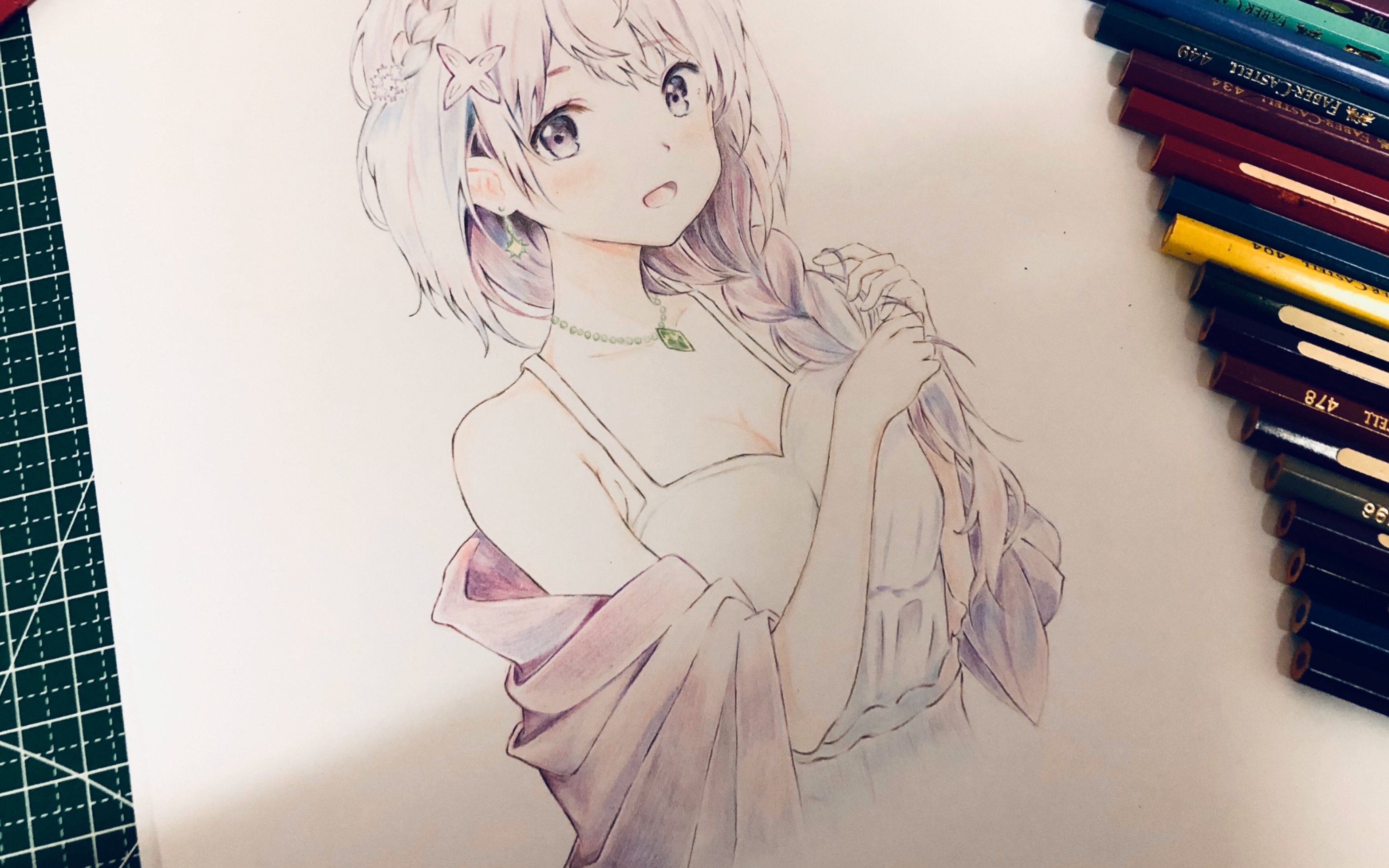 活动  【彩铅手绘】爱蜜莉雅 画出朦胧感