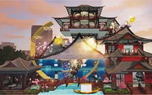 Download Video: 明日之后建筑｜原创设计｜独上西楼｜双人古风悬空建筑