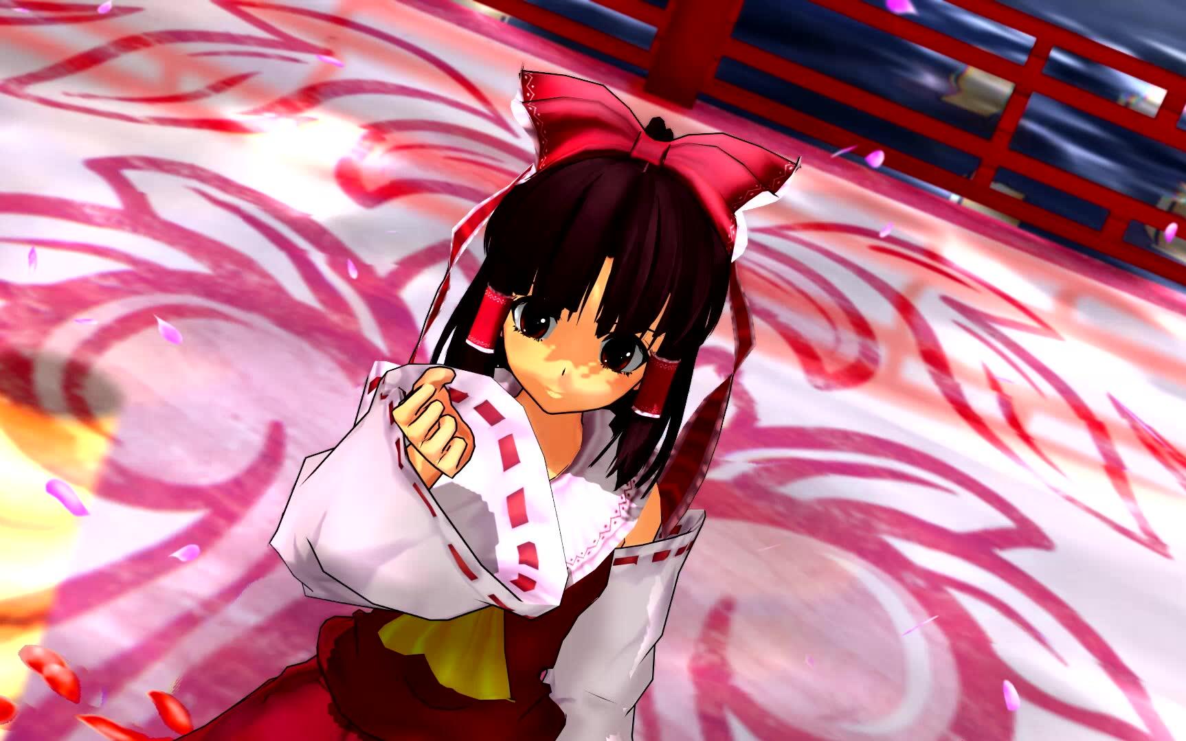 mmd极乐净土博丽灵梦第三弹