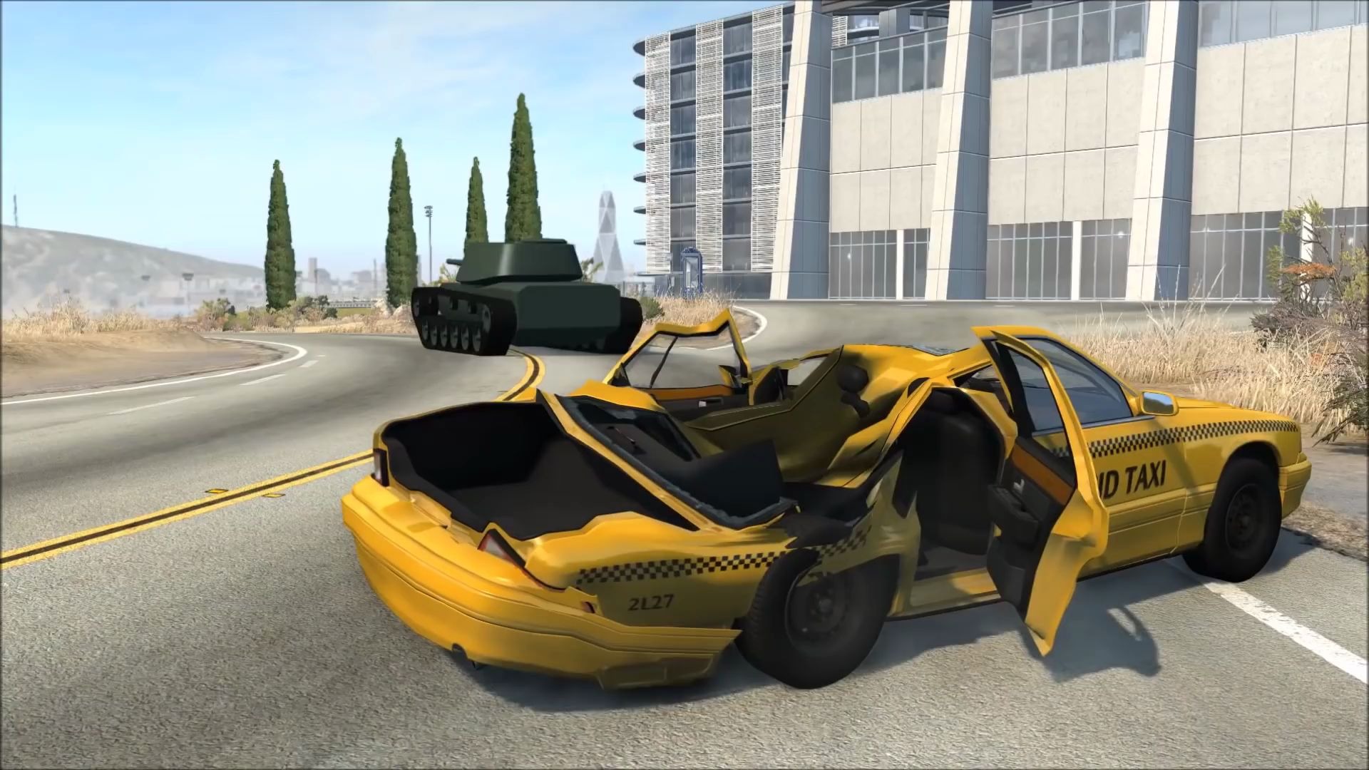 狂暴装甲车#5 - beamng_哔哩哔哩_bilibili