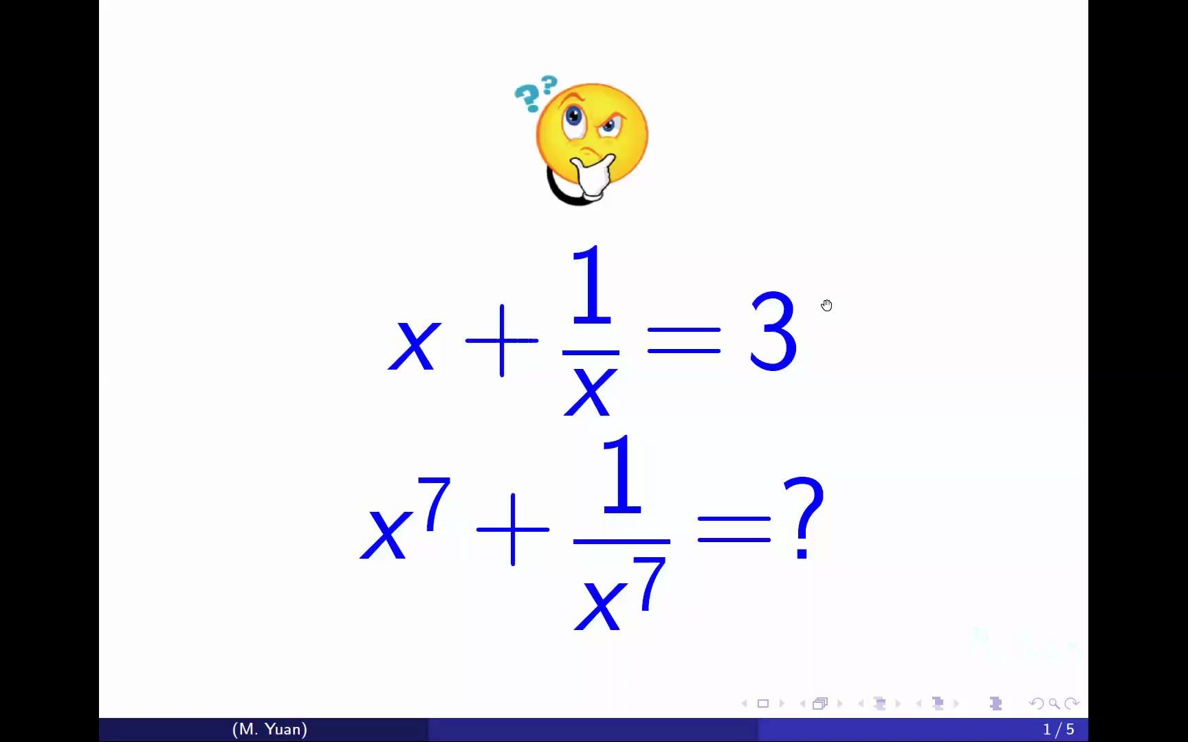 [图]x+1divided by x=3