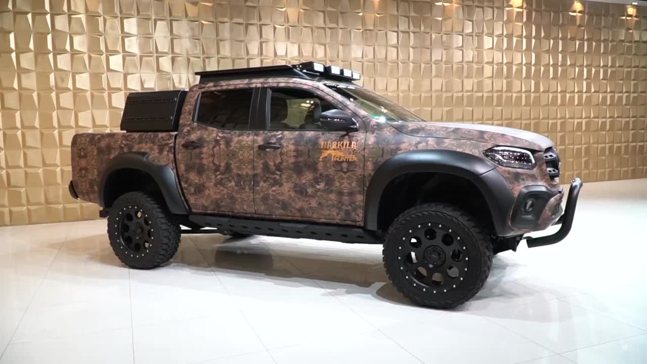 爆改的奔驰x级皮卡,这造型能接受吗