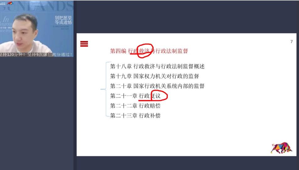 [图]自考行政法与行政诉讼法00923【精讲串讲课件笔记密训】