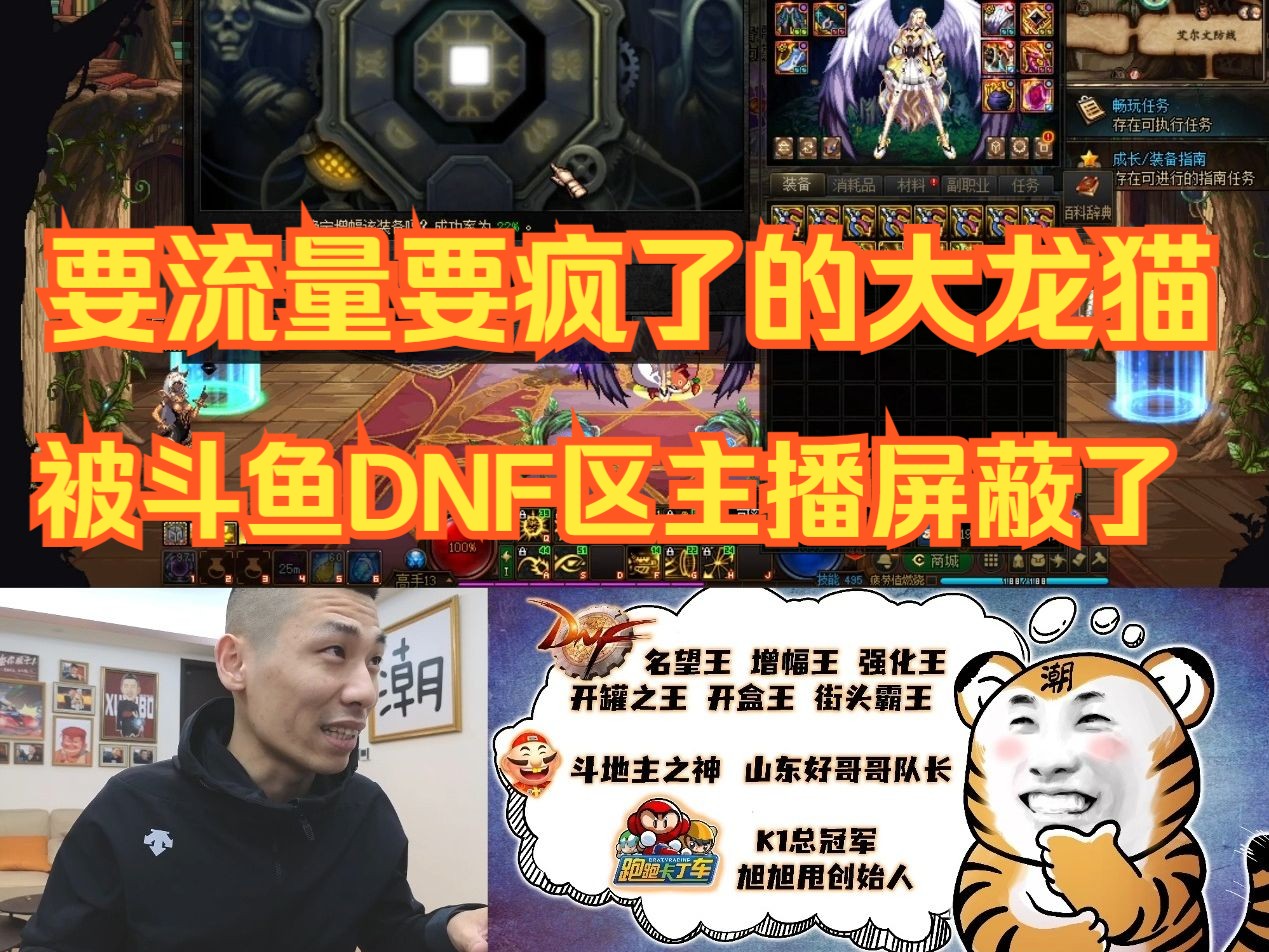 【旭旭宝宝】"和大龙猫约法三章,我直播的时候你别直播,别来吸我的血"